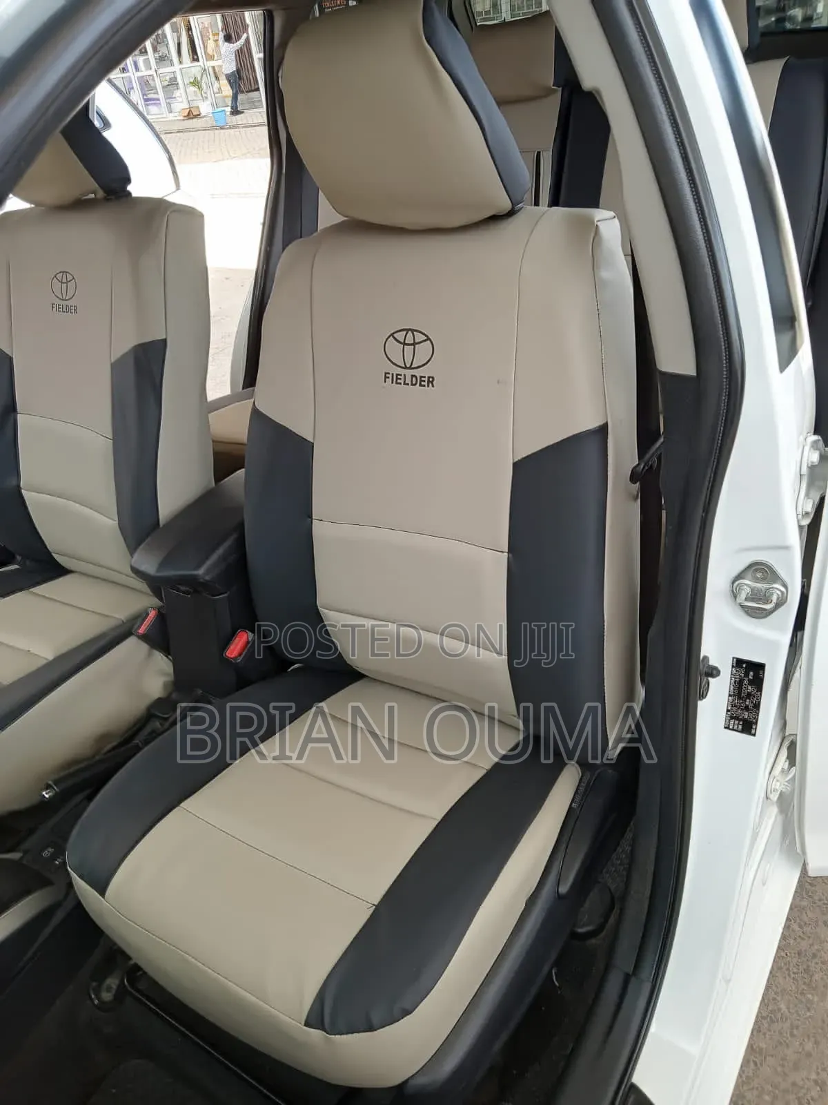 Toyota Fielder Leather Seat Covers – Custom Fit | KSh 7,999