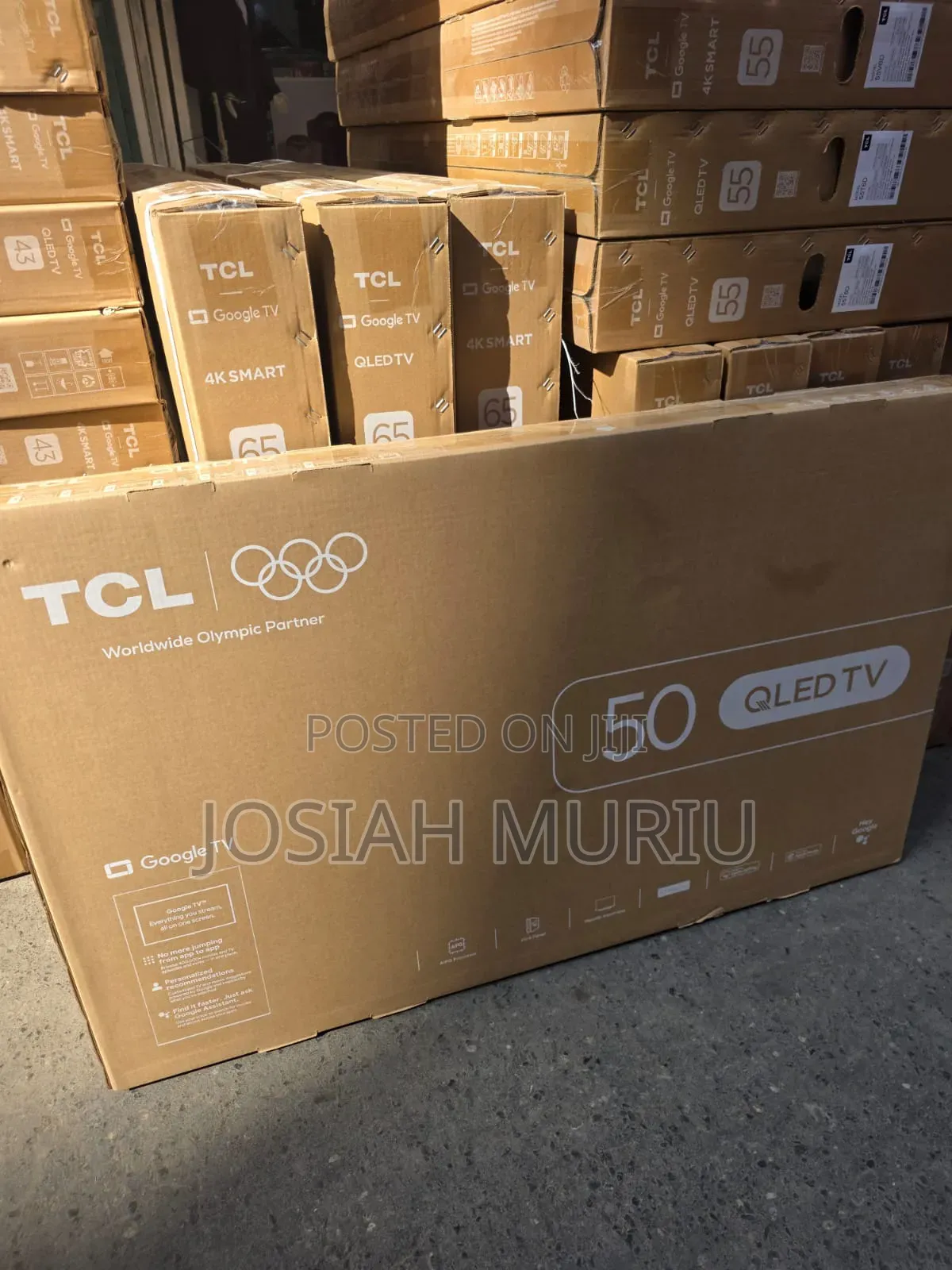 TCL 50 Inch QLED Smart Google TV