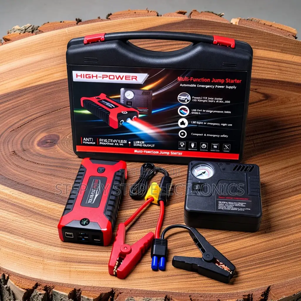 Dealer Prices 12V 99800mAh Car Jump Starter With Air Compressor