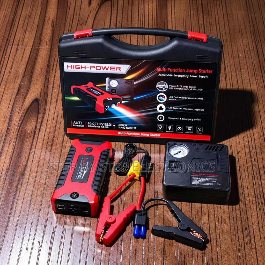 Dealer Prices 12V 99800mAh Car Jump Starter With Air Compressor