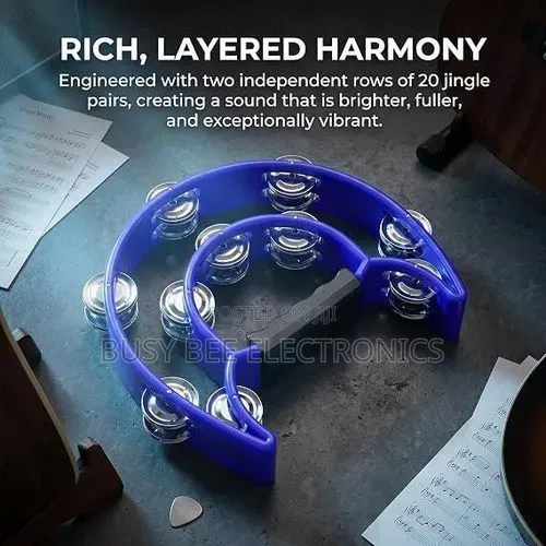 Bn Double Row Tambourine,