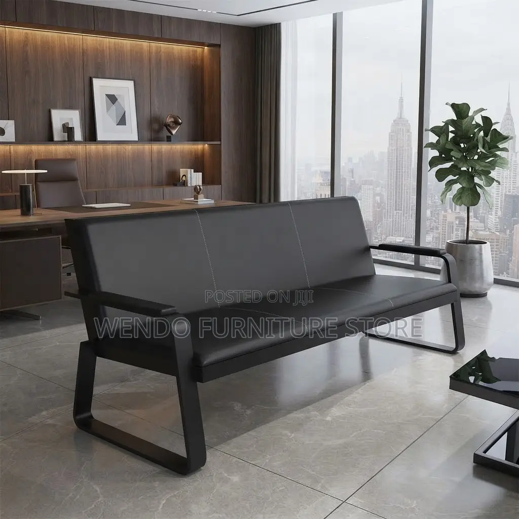 Office Sofa; Five Seaters Executive Leather Reception Income Sofa Set