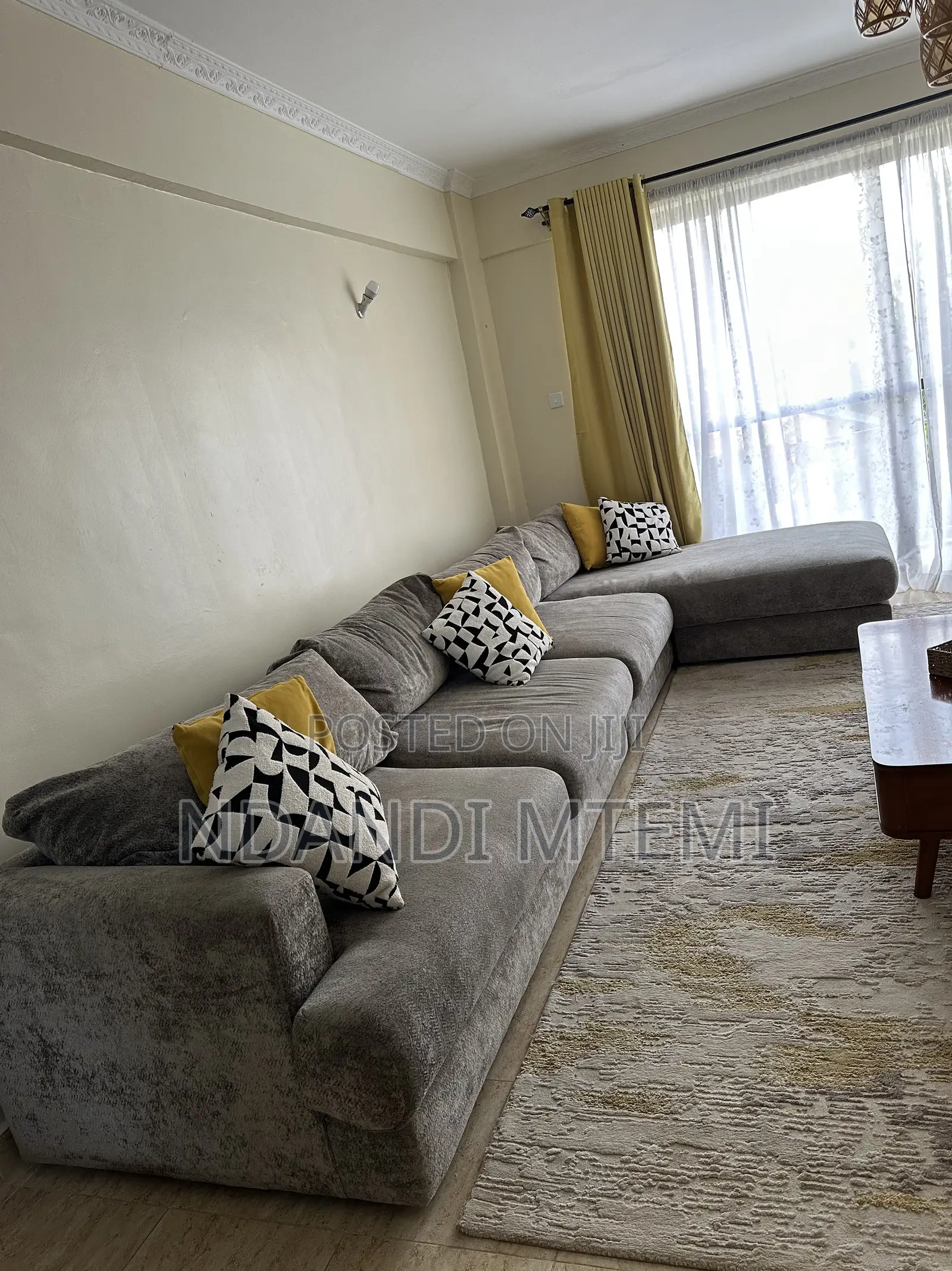 Premium Extra-Large 8-Seater L-Shaped Sectional Sofa