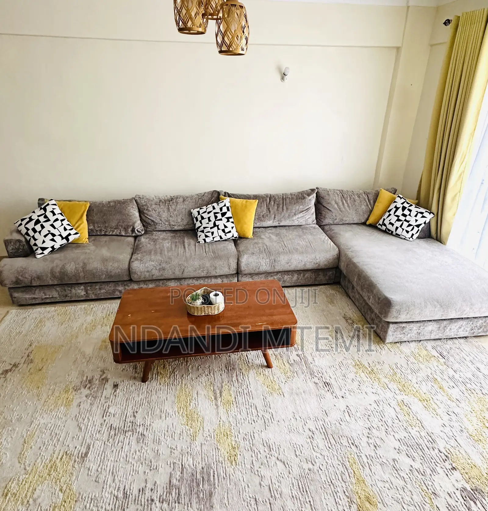 Premium Extra-Large 8-Seater L-Shaped Sectional Sofa