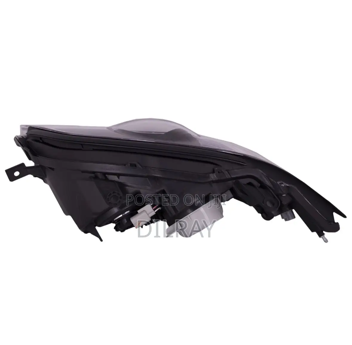 Headlight Halogen Set Black Housing With Clear Lens for Subaru Legacy
