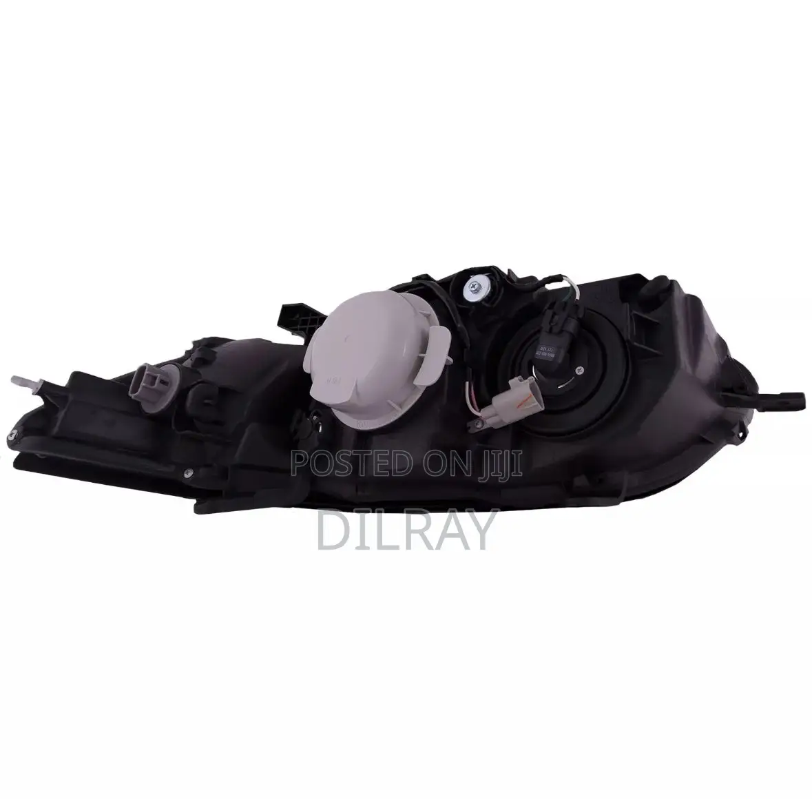 Headlight Halogen Set Black Housing With Clear Lens for Subaru Legacy