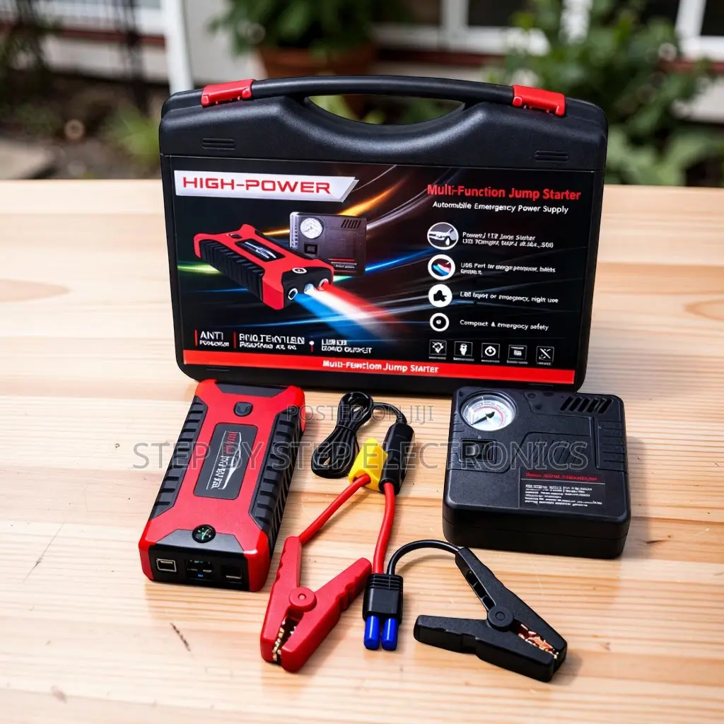 Affordable Prices 12V 99800mAh Car Jump Starter With Air Compressor
