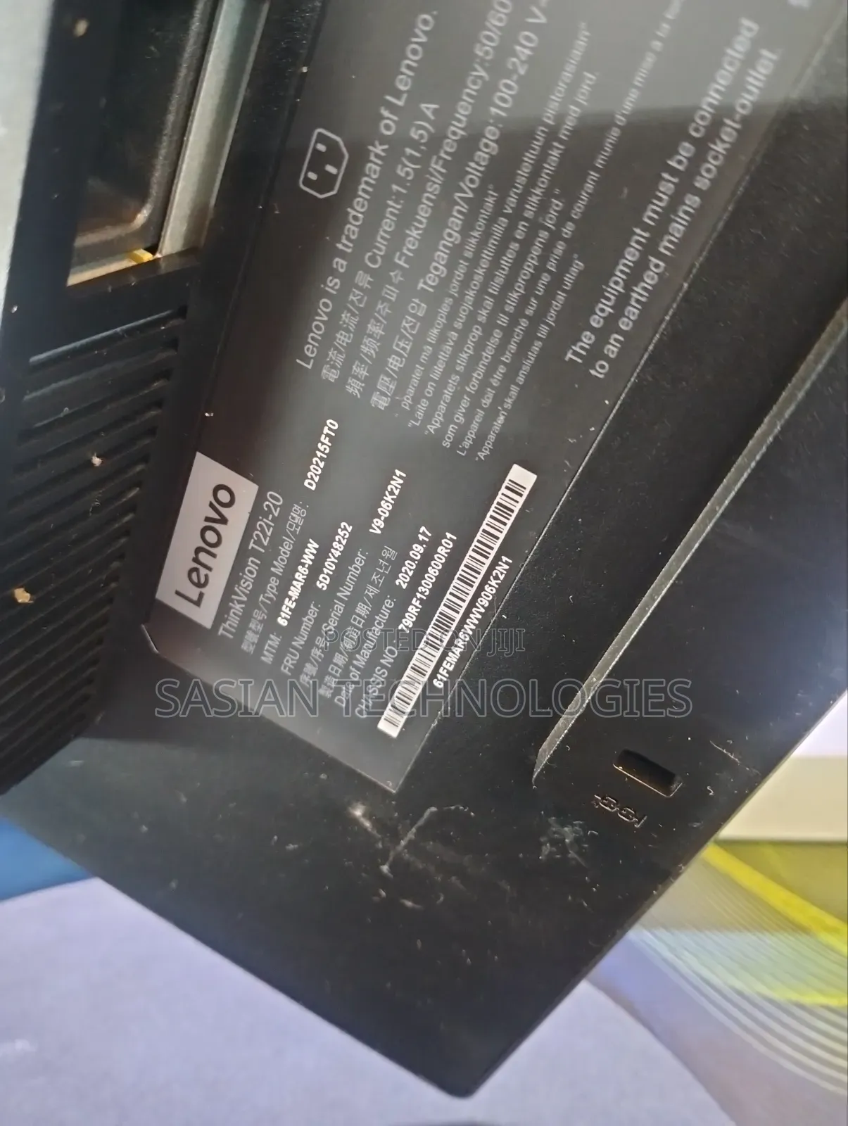 Lenovo T22i Frameless Monitor Available