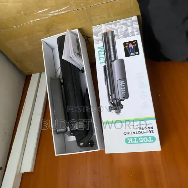 T05 360° Pan Tilt Selfie Stick Tripod Stand