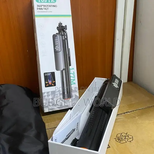 T05 Portable 360° Rotating Smartphone Selfie Tripod