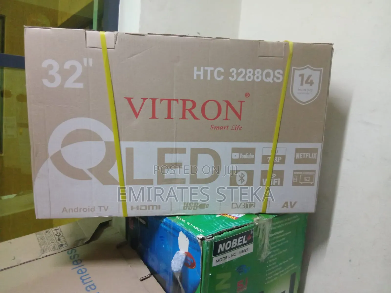 Vitron Qled 32 Inches HTC3288QS Digital Smart TV