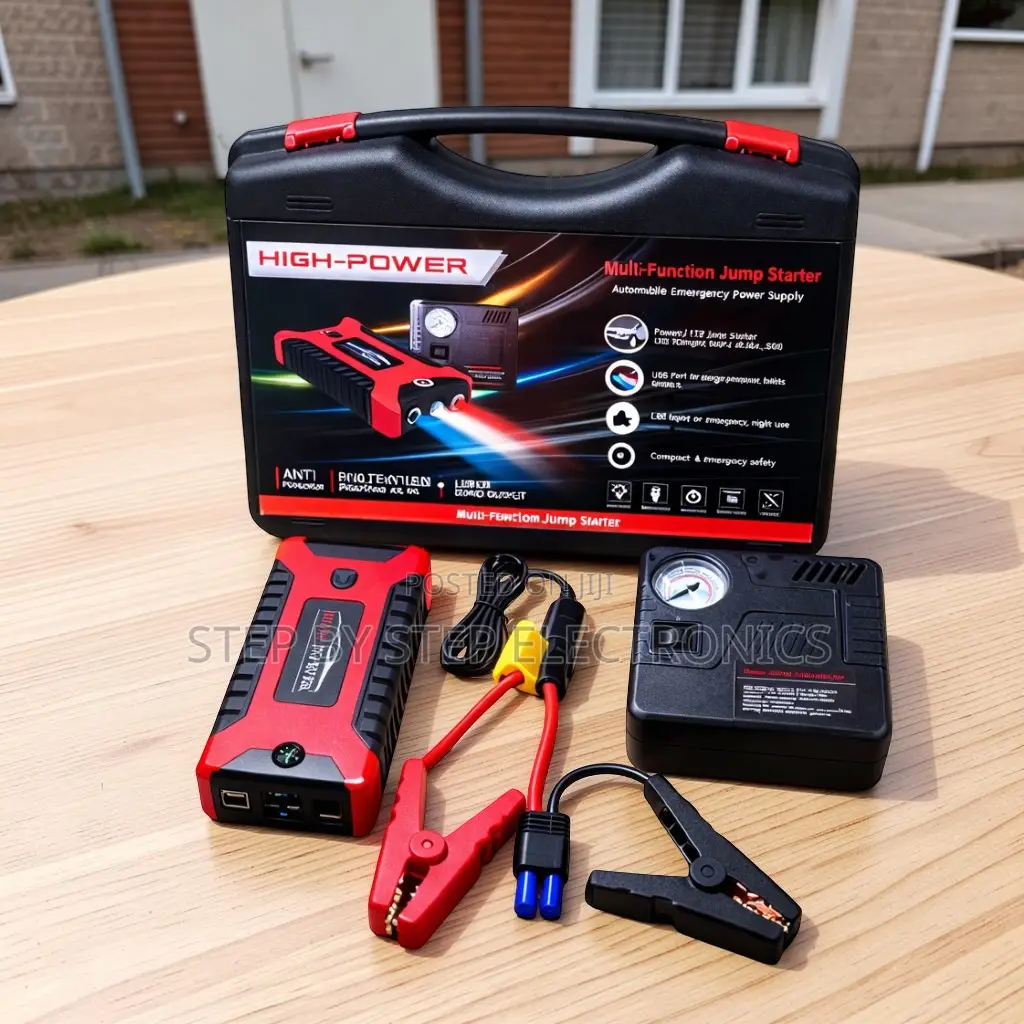 Supplier Prices 12V 99800mAh Car Jump Starter With Air Compressor