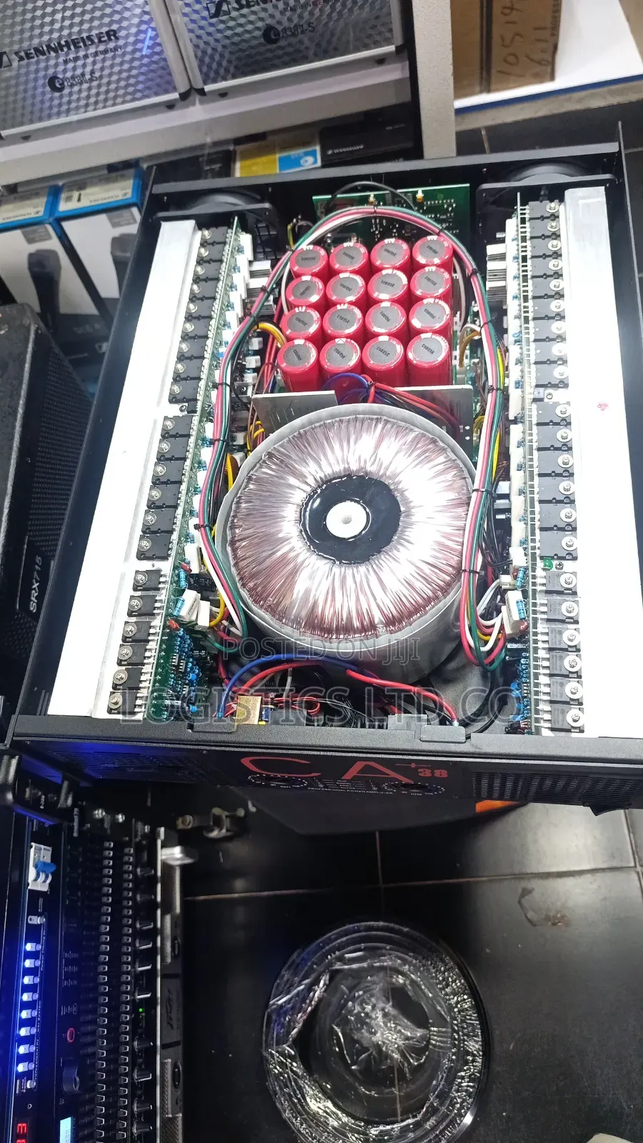 Crest Audio CA38+ High-Power Professional Power Amplifier for Subs