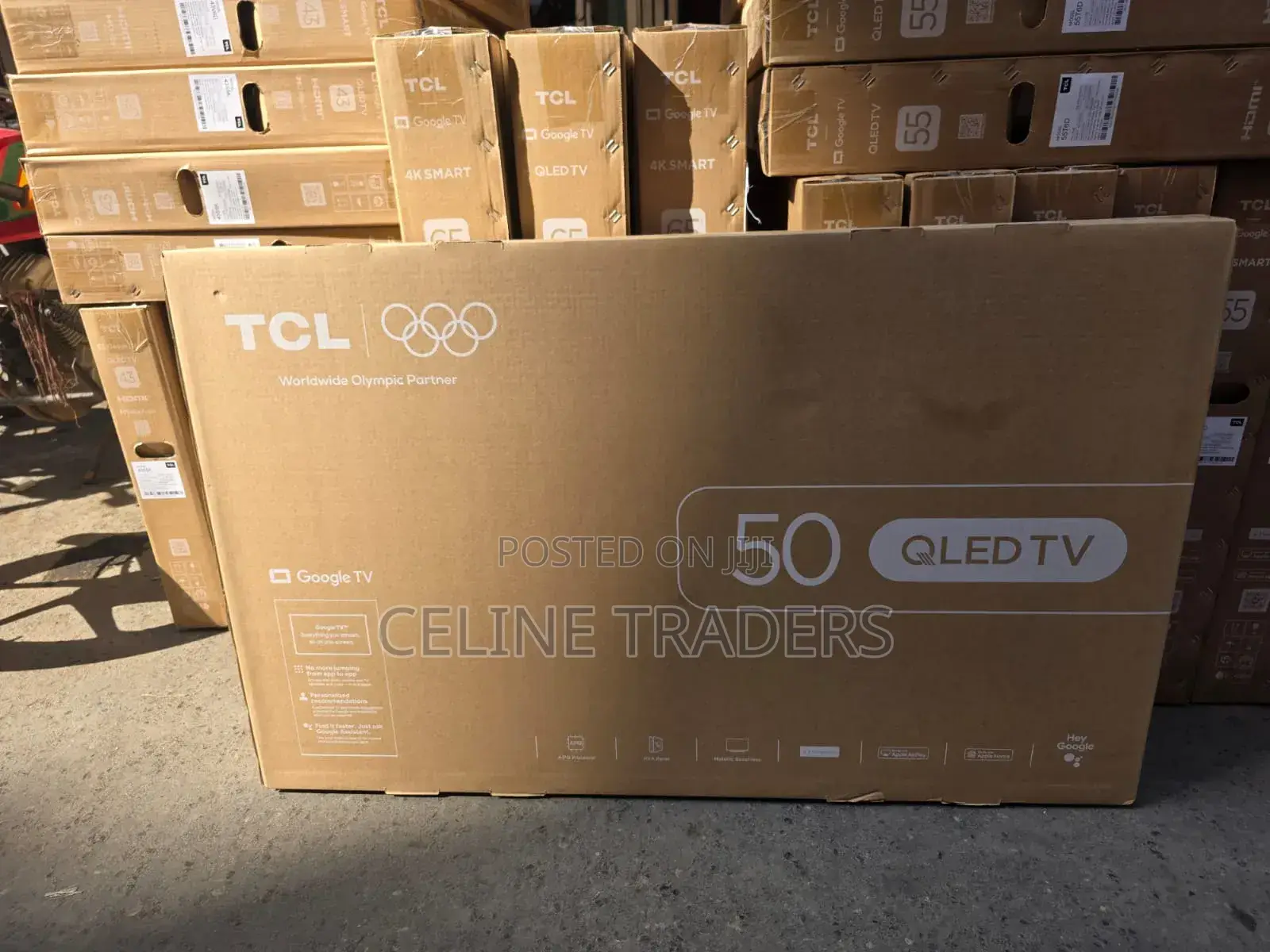TCL 50 Inch QLED Google TV – Ultra HD