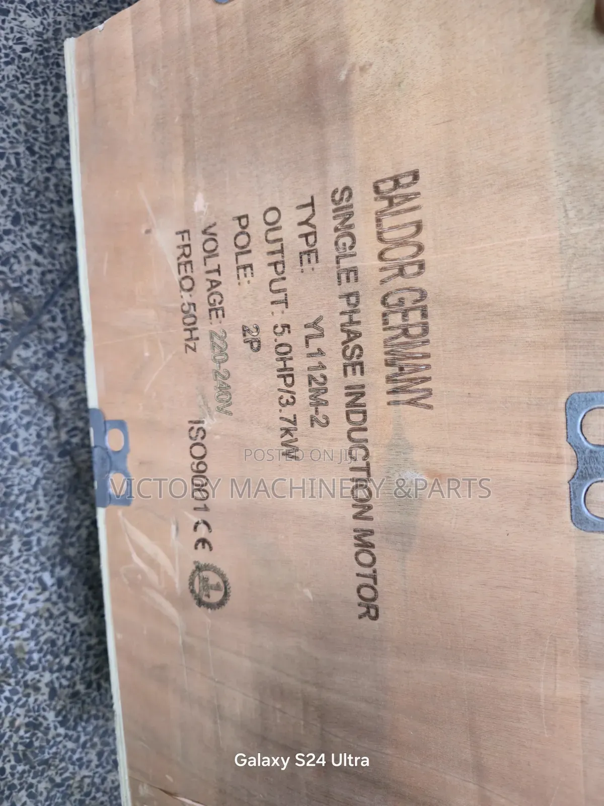 100% Copper 5hp High Speed Motor Baldor Germany 2800rpm