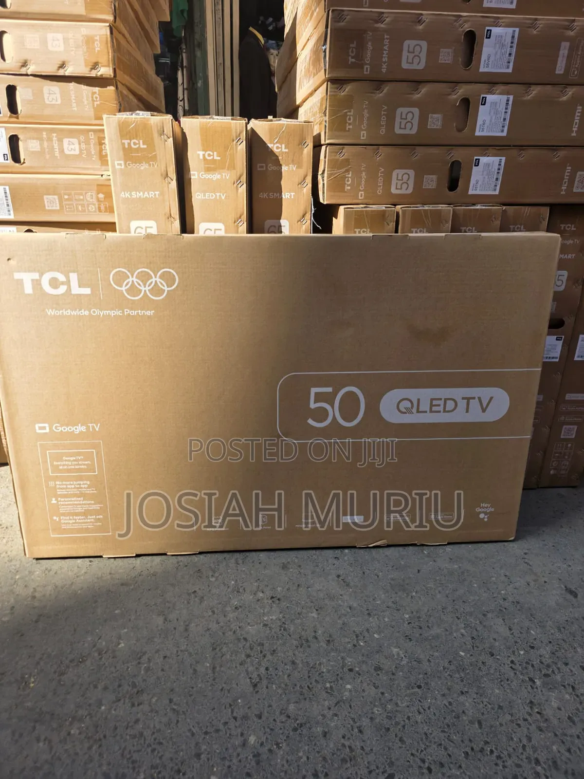TCL 50” QLED Smart TV With Dolby Vision
