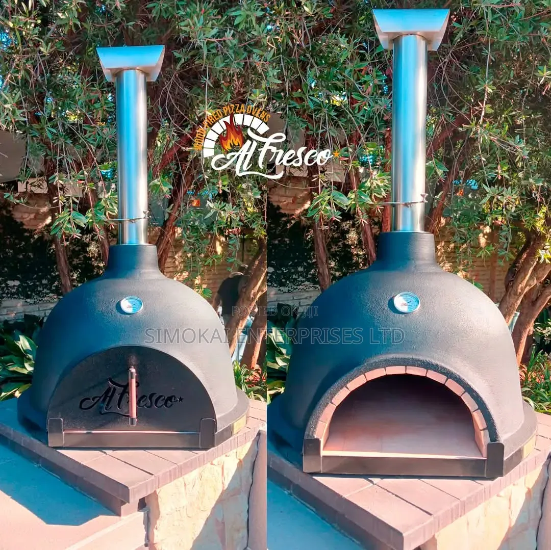 Imported Alfresco Magnifique Wood-Fire Pizza Oven With Stand