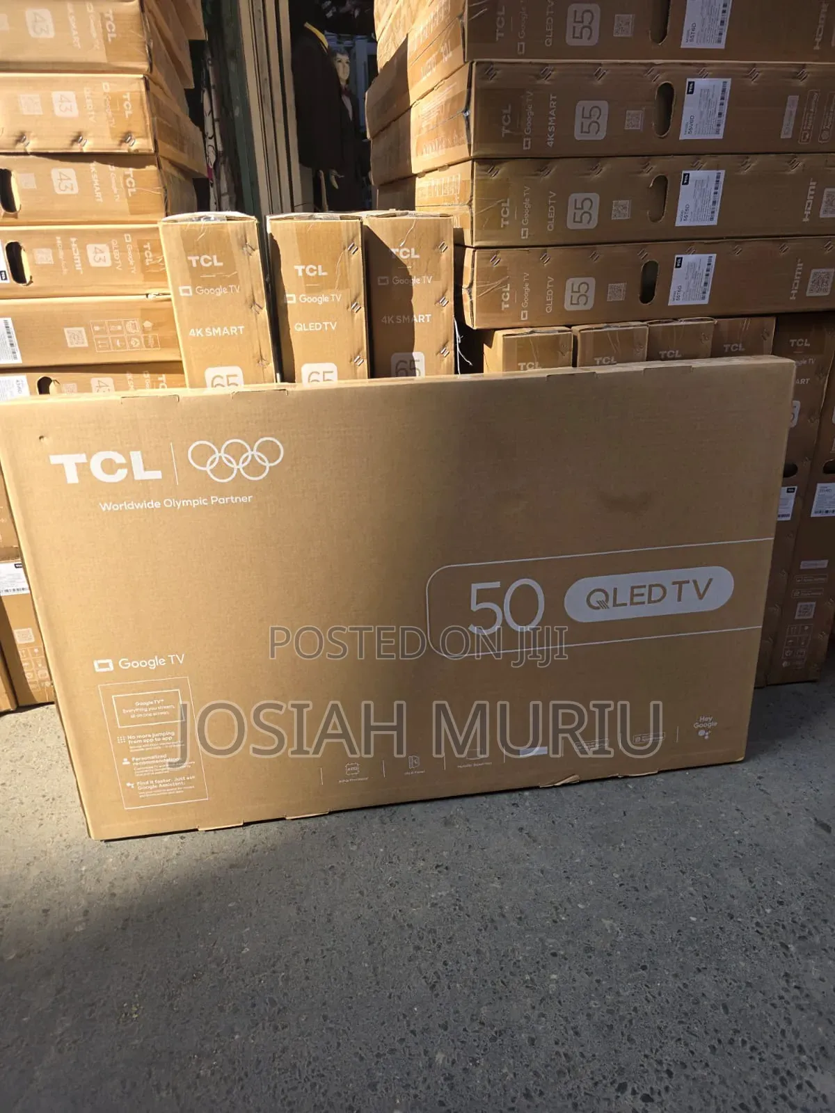 TCL 50” Qled HDR Smart Television