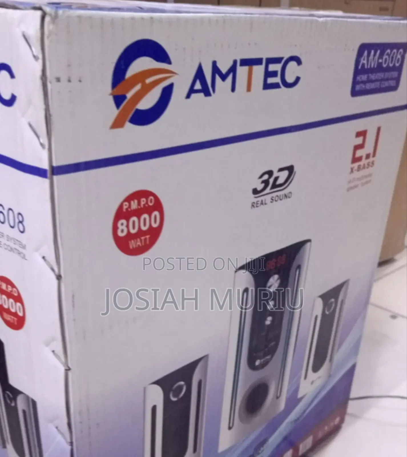 AMTEC AM-608 Bluetooth Home Audio System