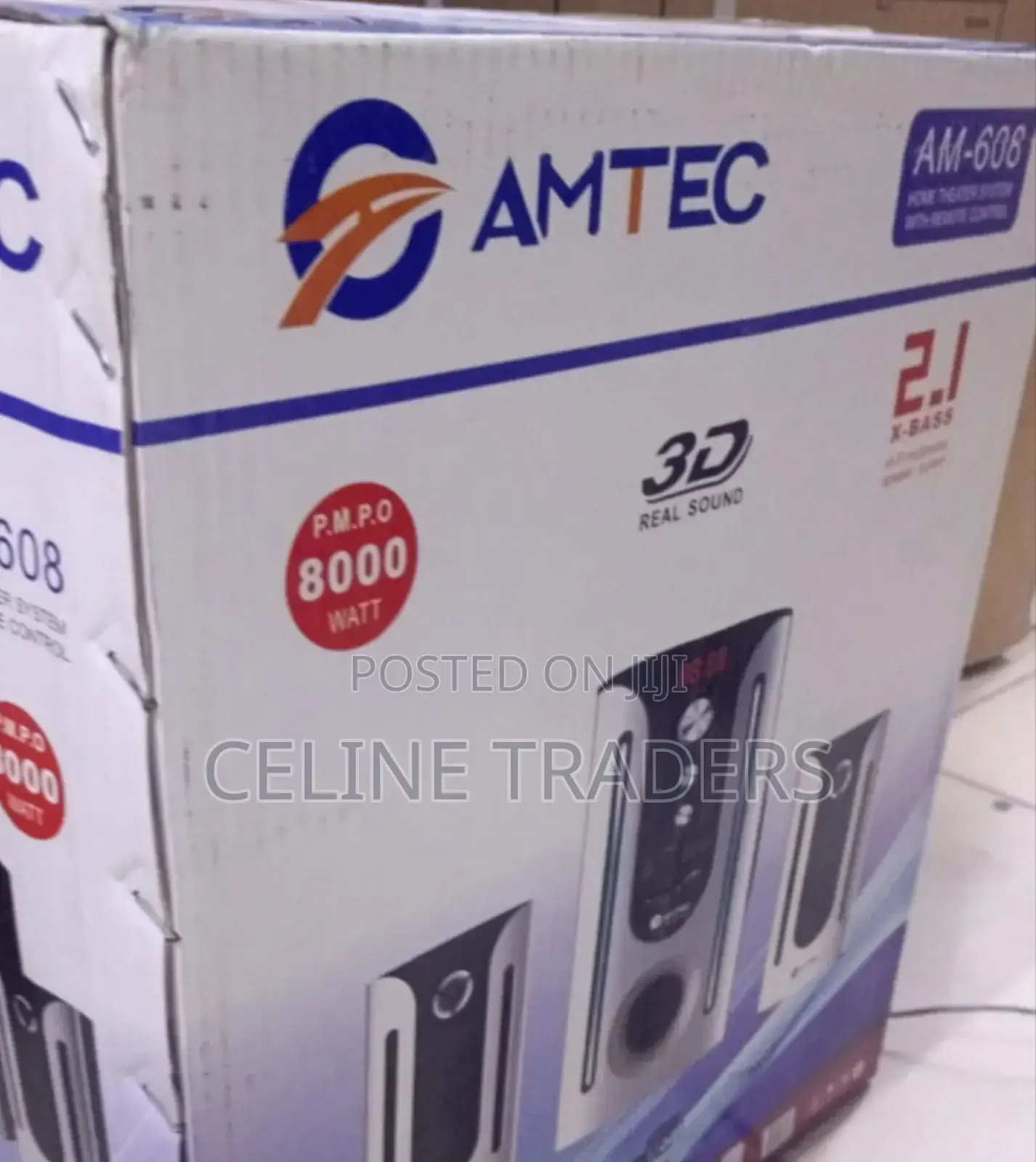 AMTEC AM-608 Bluetooth Home Audio System