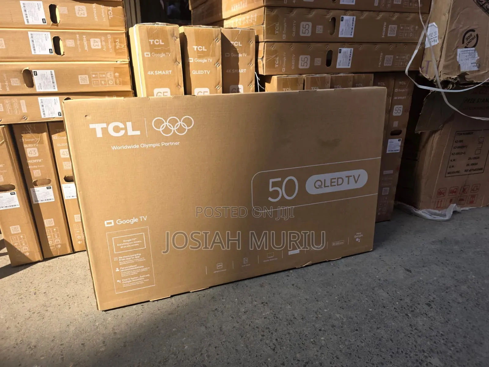 TCL 50” QLED Smart TV – Dolby Vision Atmos