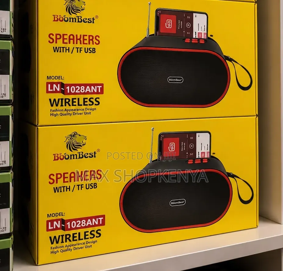 BoomBest LN-1028 Portable Rechargeable Speaker Radio