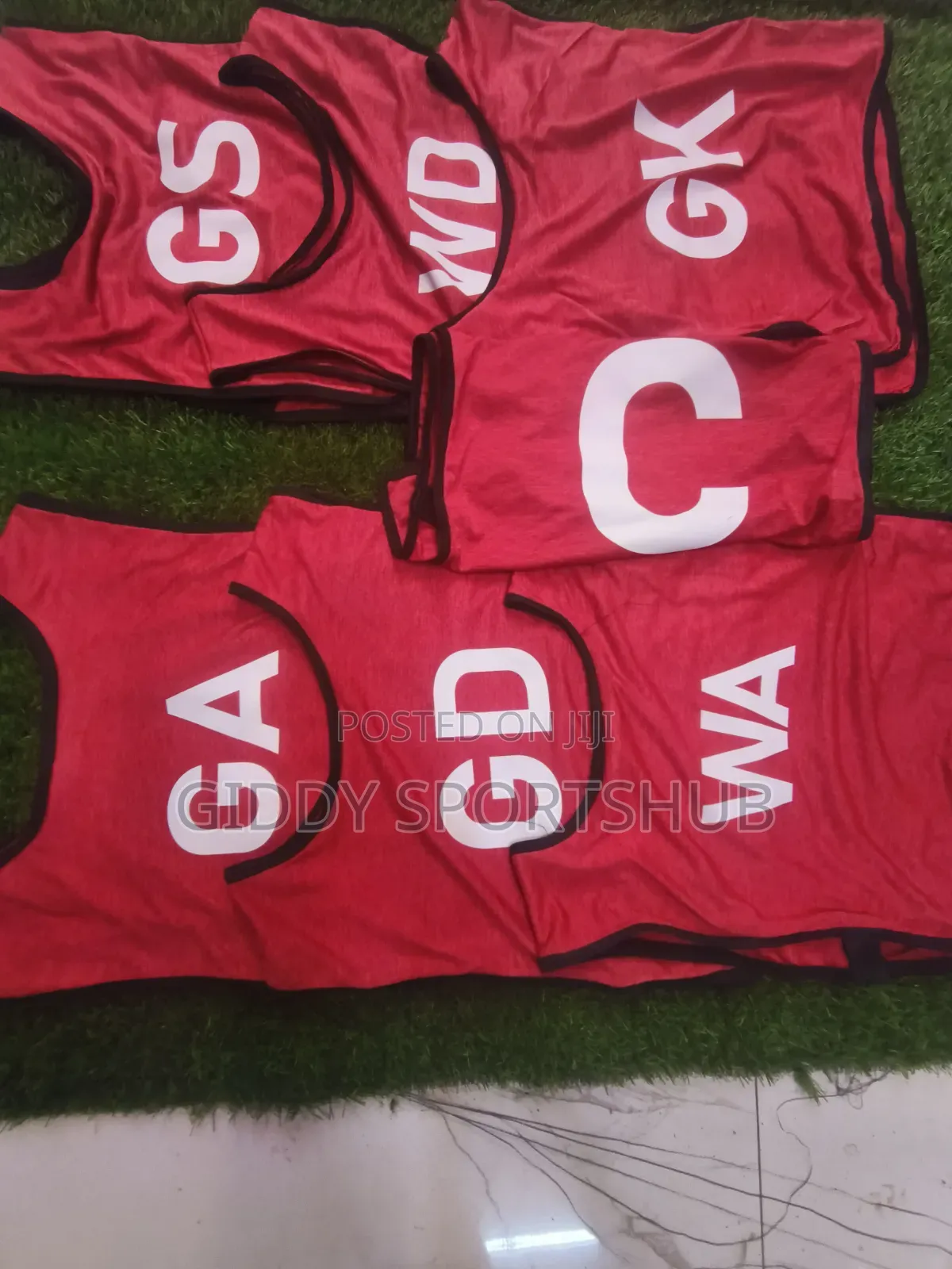 Bibs for Netball