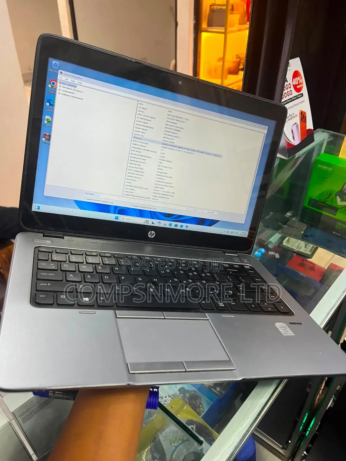 Laptop HP EliteBook 840 G1 8GB Intel Core i5 HDD 500GB