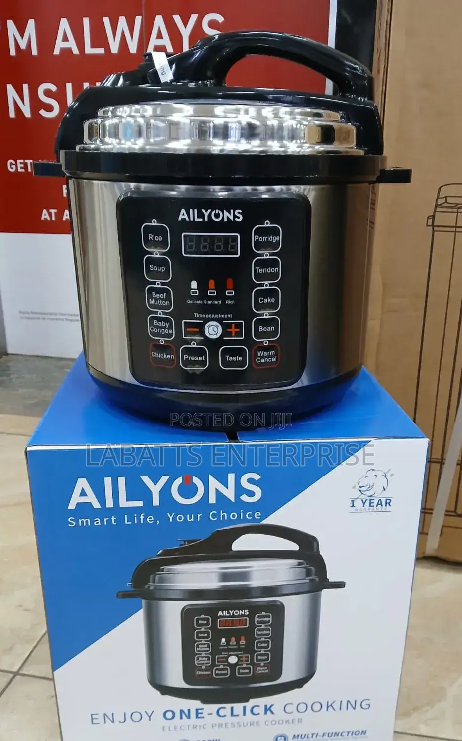 Ailyons 5 Litres Pressure Cooker