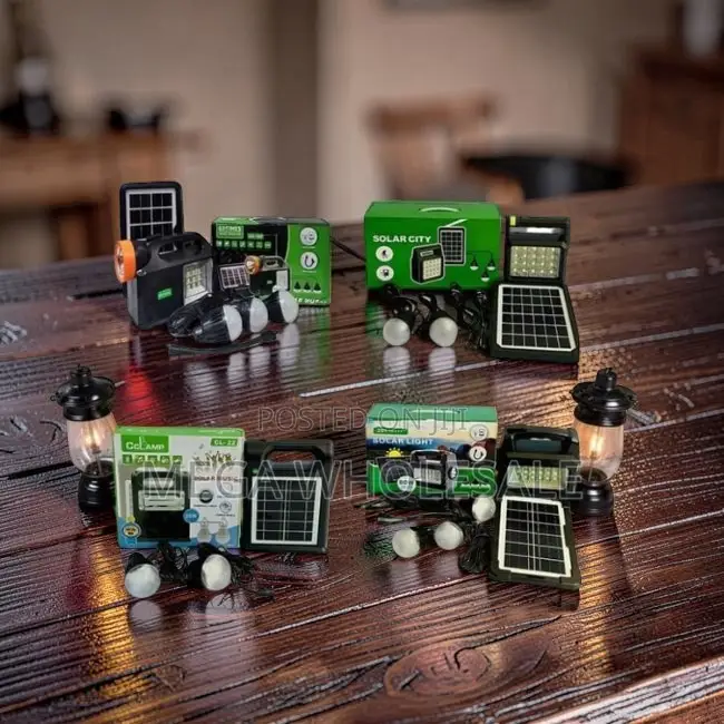 Factory Direct Prices LED Lights DAT Home Solar Lighting System Kits