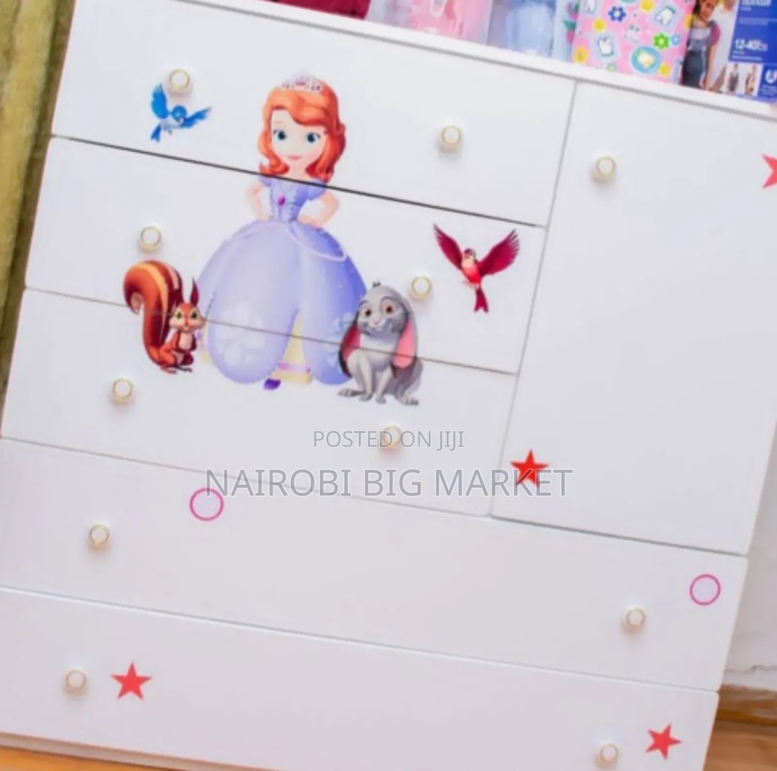 Newborn Kids Baby Chest of Drawers Cabinet