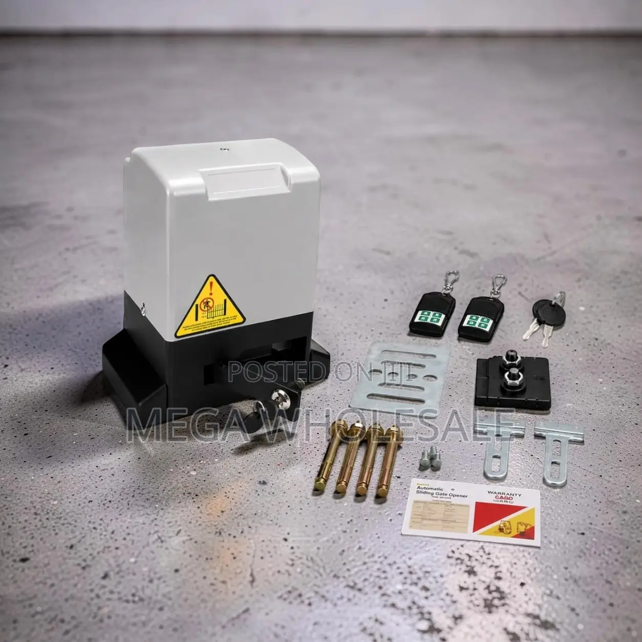 Automatic Remote Control Automatic Sliding Gate Opener Complete Kit