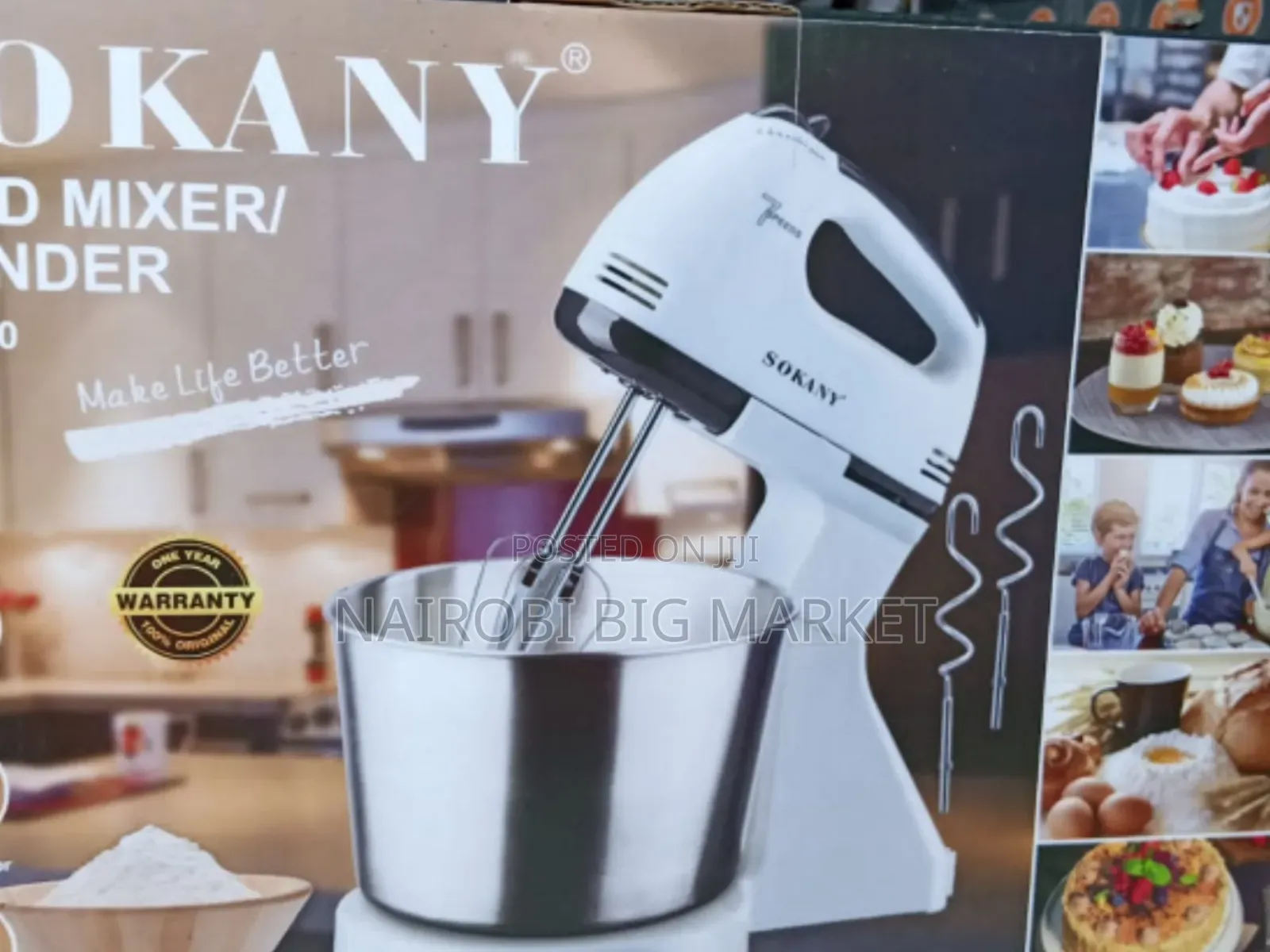Sokany Bowl Mixer