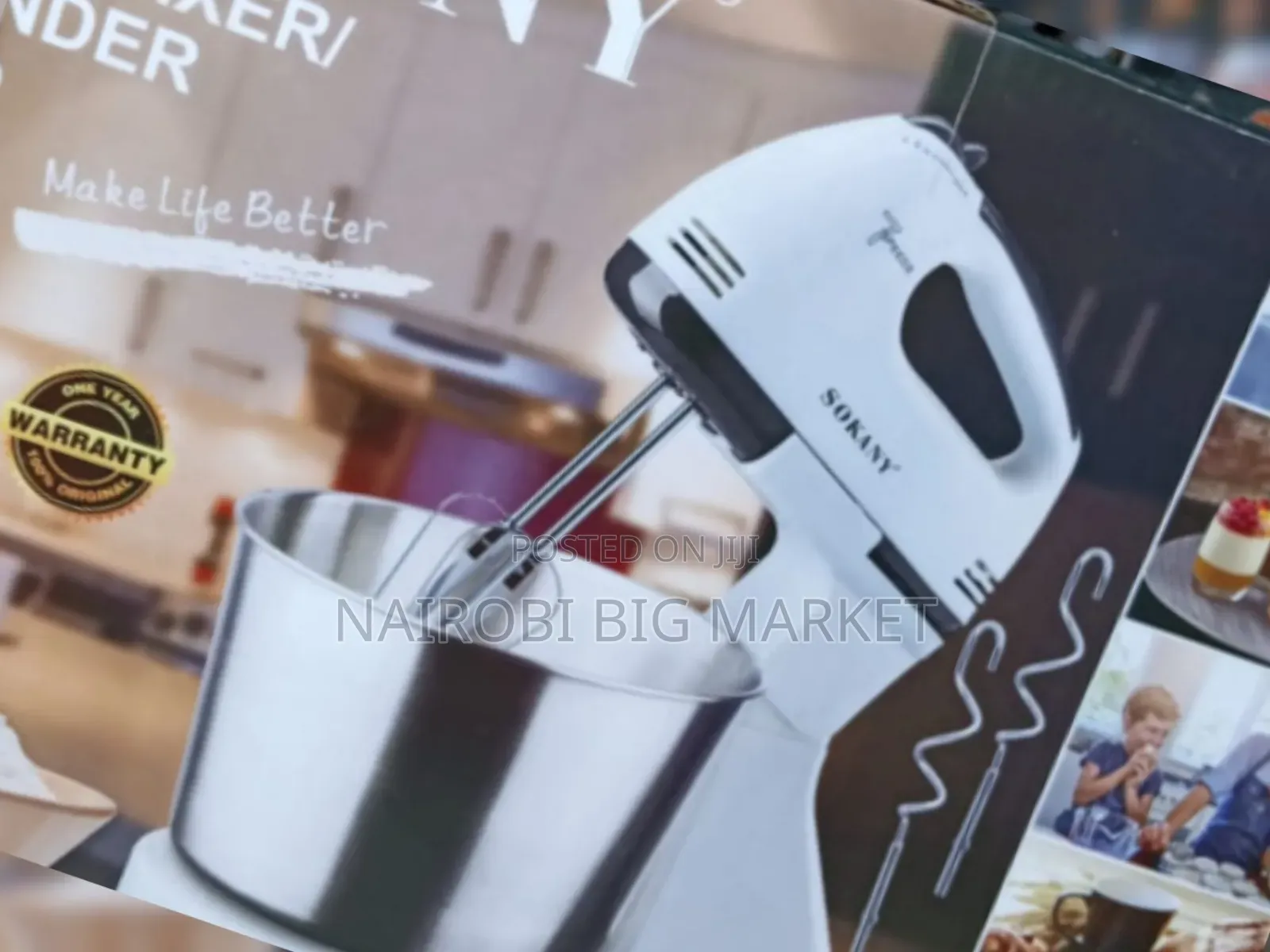 Sokany Bowl Mixer