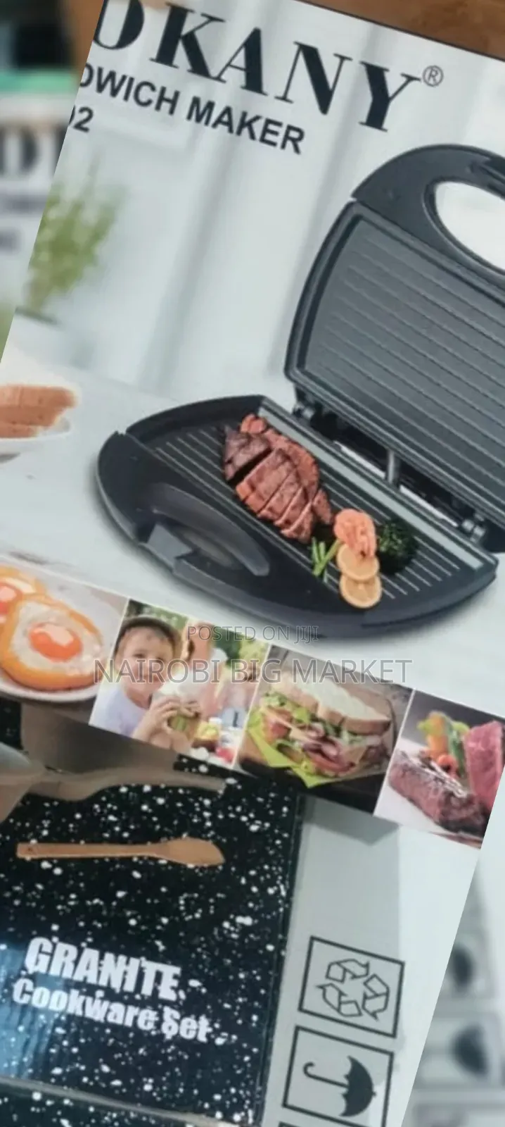 Kj-102 Sandwich Grill
