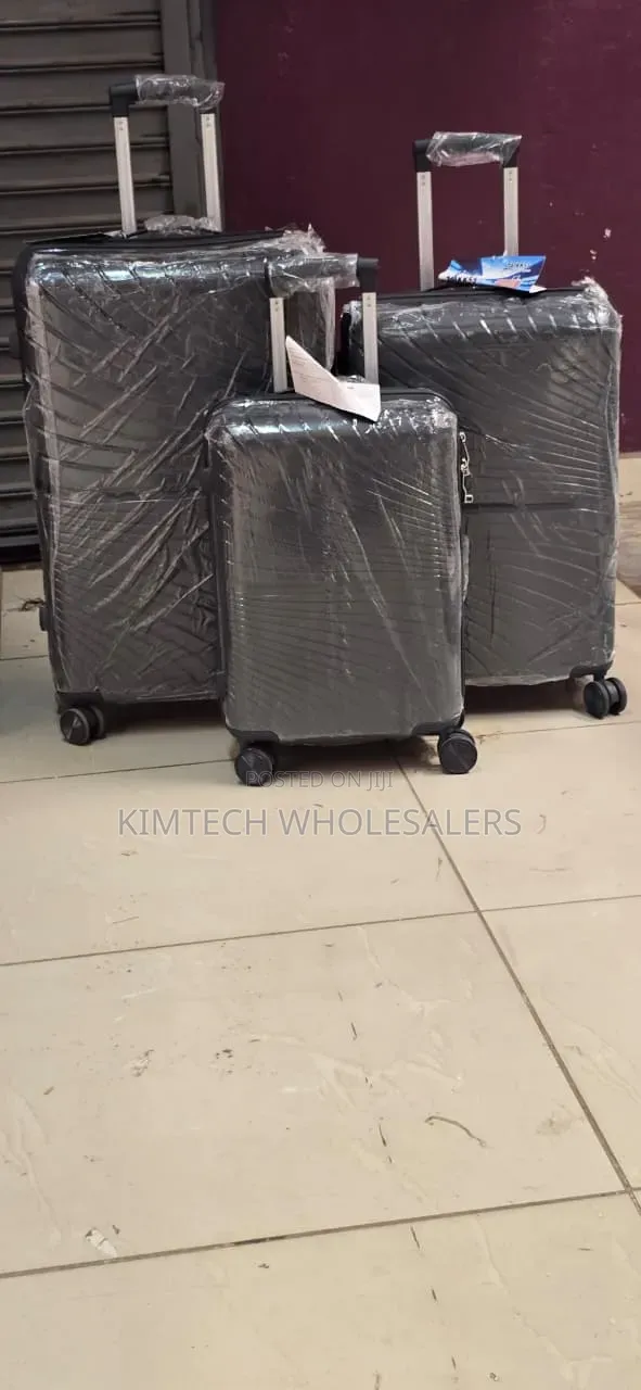 3 in 1 Unbreakable PP Suitcase*(rubber)