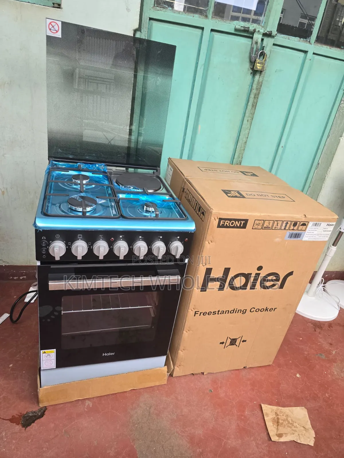Haier 50*60 3Gas + 1Electric Cooker With Electric Oven
