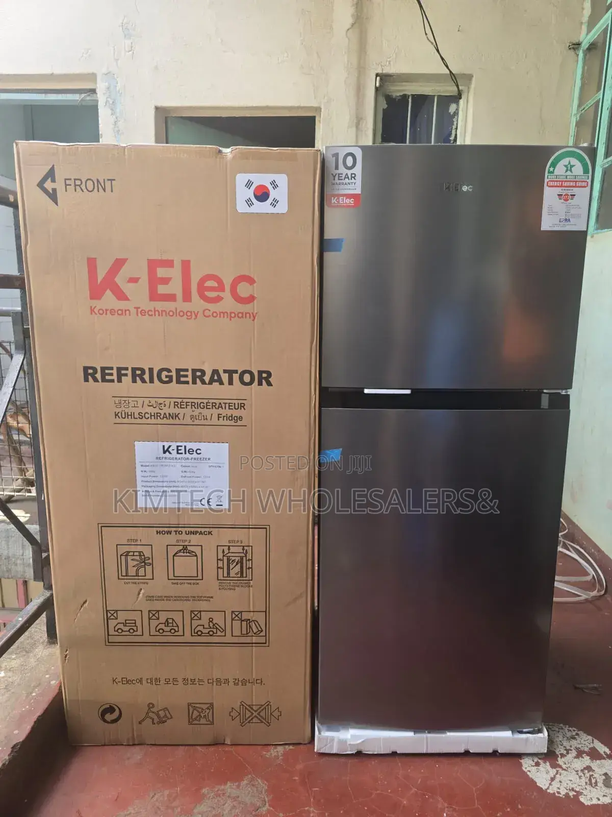 KLEC 181 LITRES Double Door NO FROST Refrigerator
