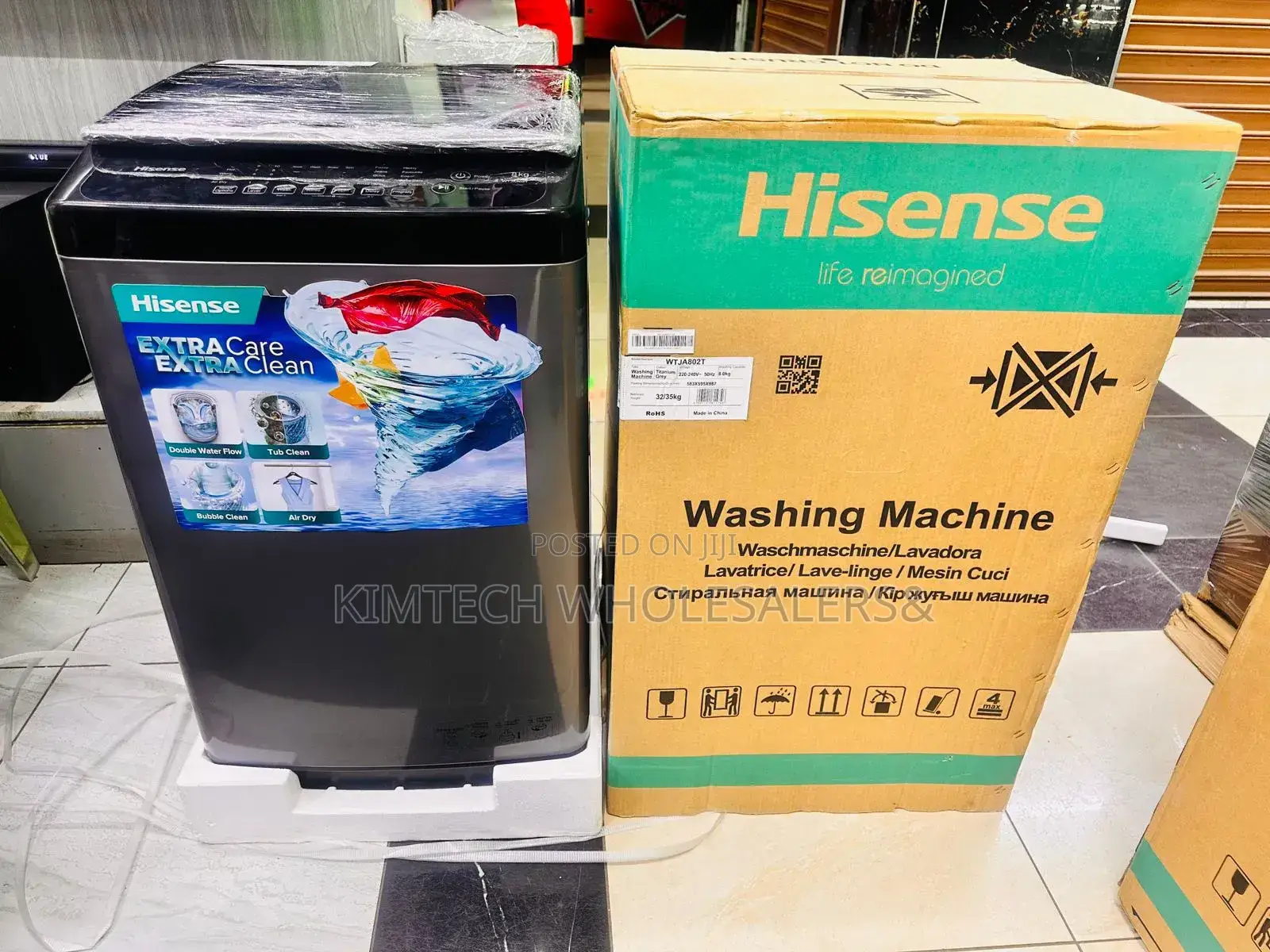 Hisense 9Kg Top Load Fully Automated