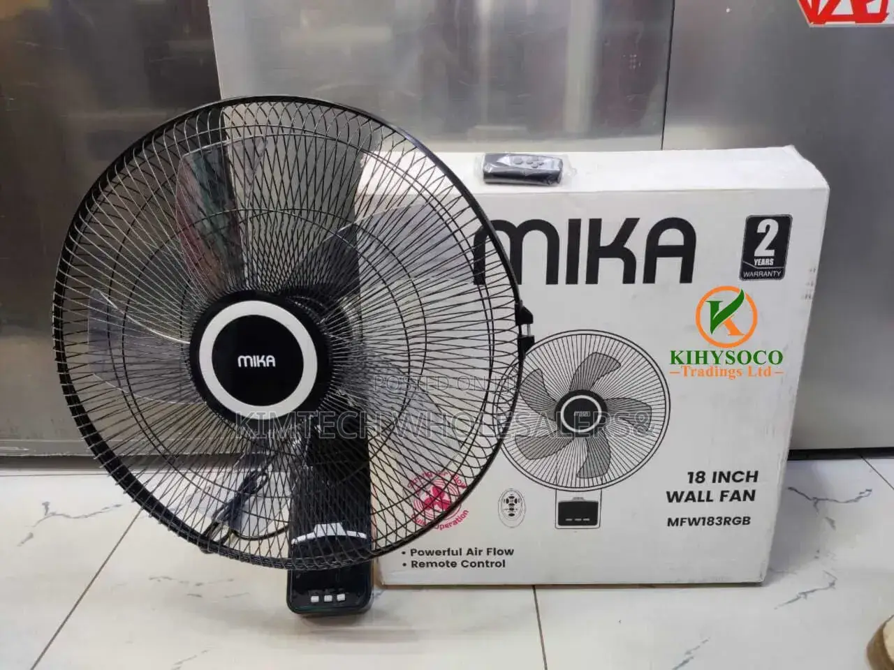Mika 18 Inches Wall Fan With Remote