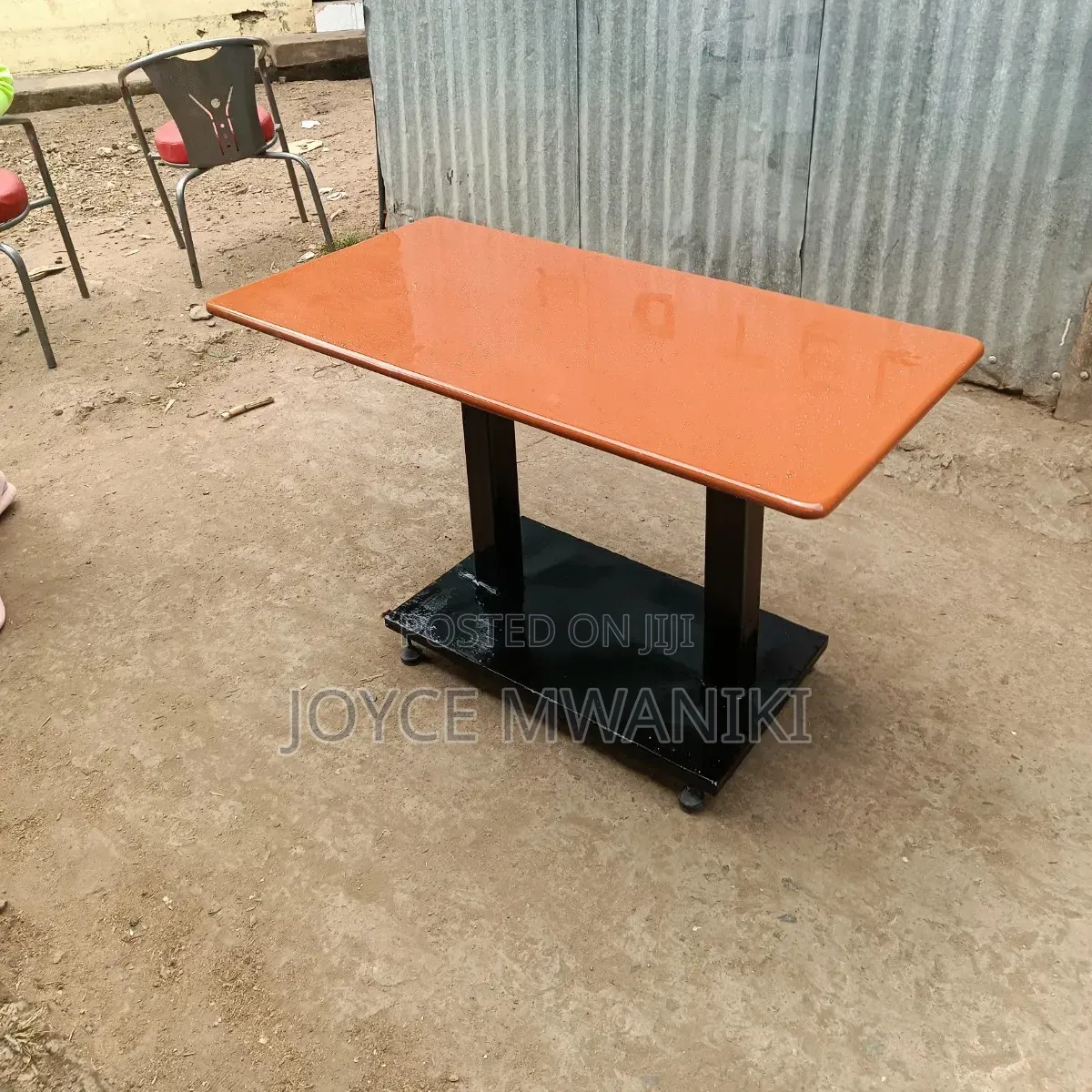 Marble Rectangular Restaurant Table 