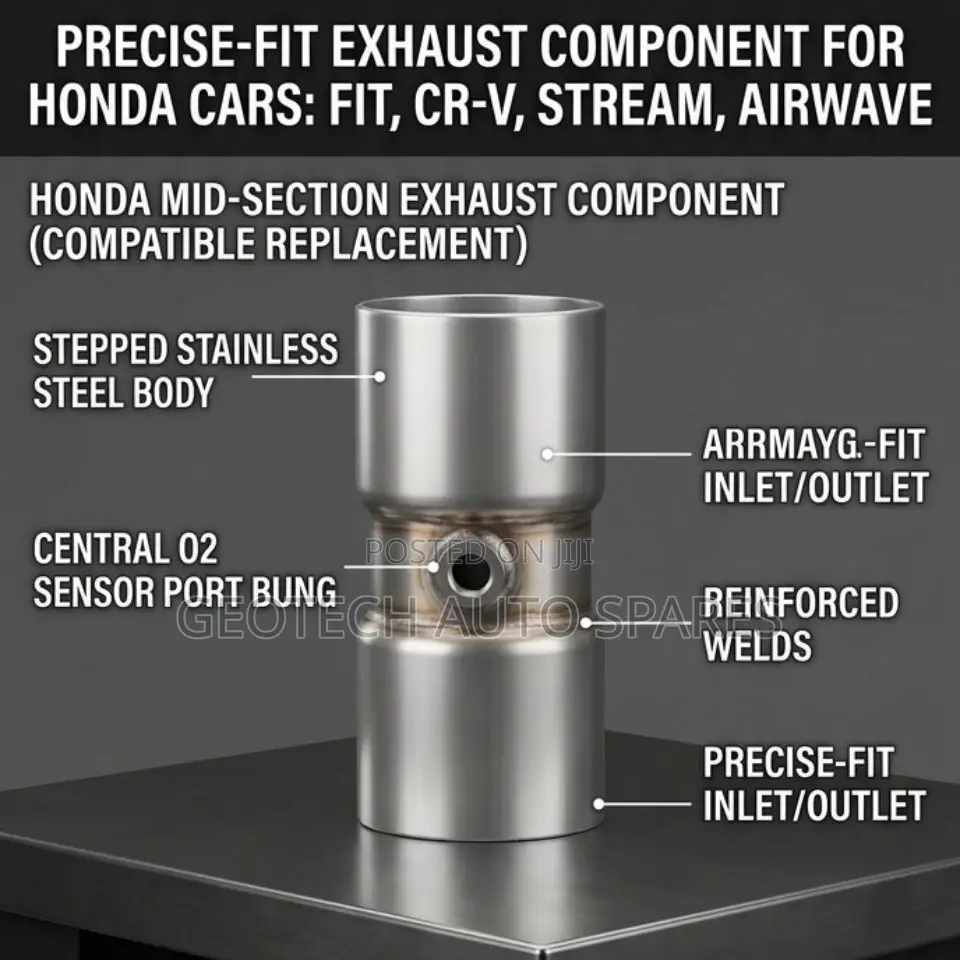 Honda Fit, Cr-V, Stream, Airwave Catalytic Converters Mufflers
