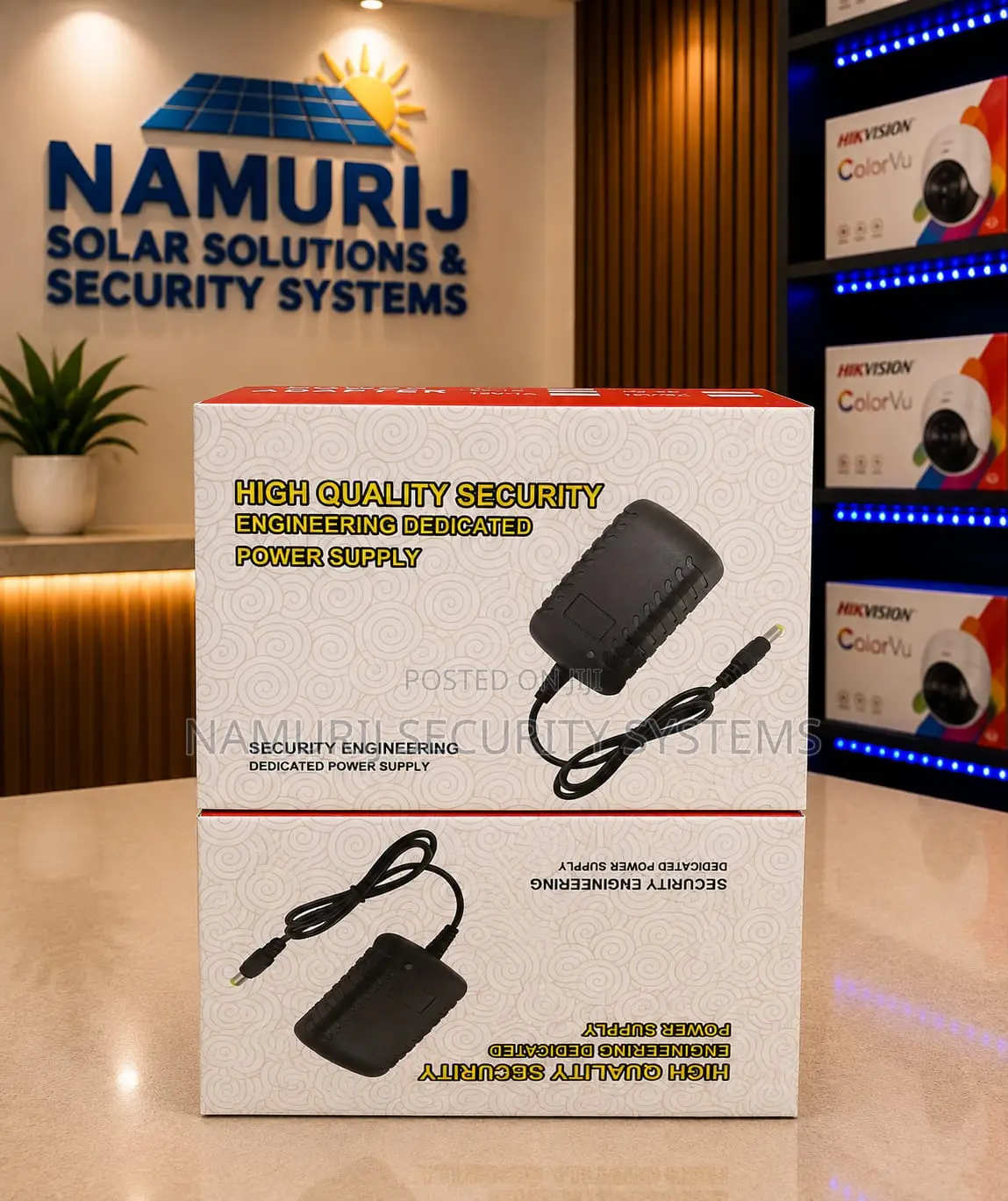 12V 1A Power Adapter – CCTV Security System Power Supply