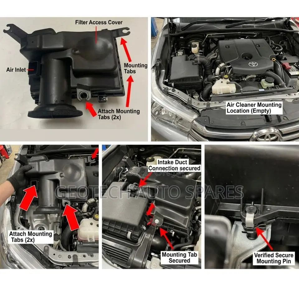 Toyota Hilux Revo Air Cleaner Housing/ Air Filter Housing