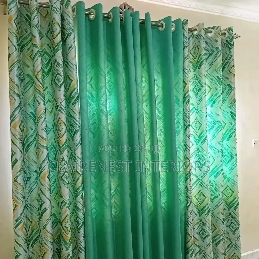 Create a Seamless Window Look With Cute Curtains