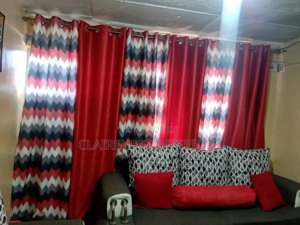 Elegant Curtains for Large Glass Windows.