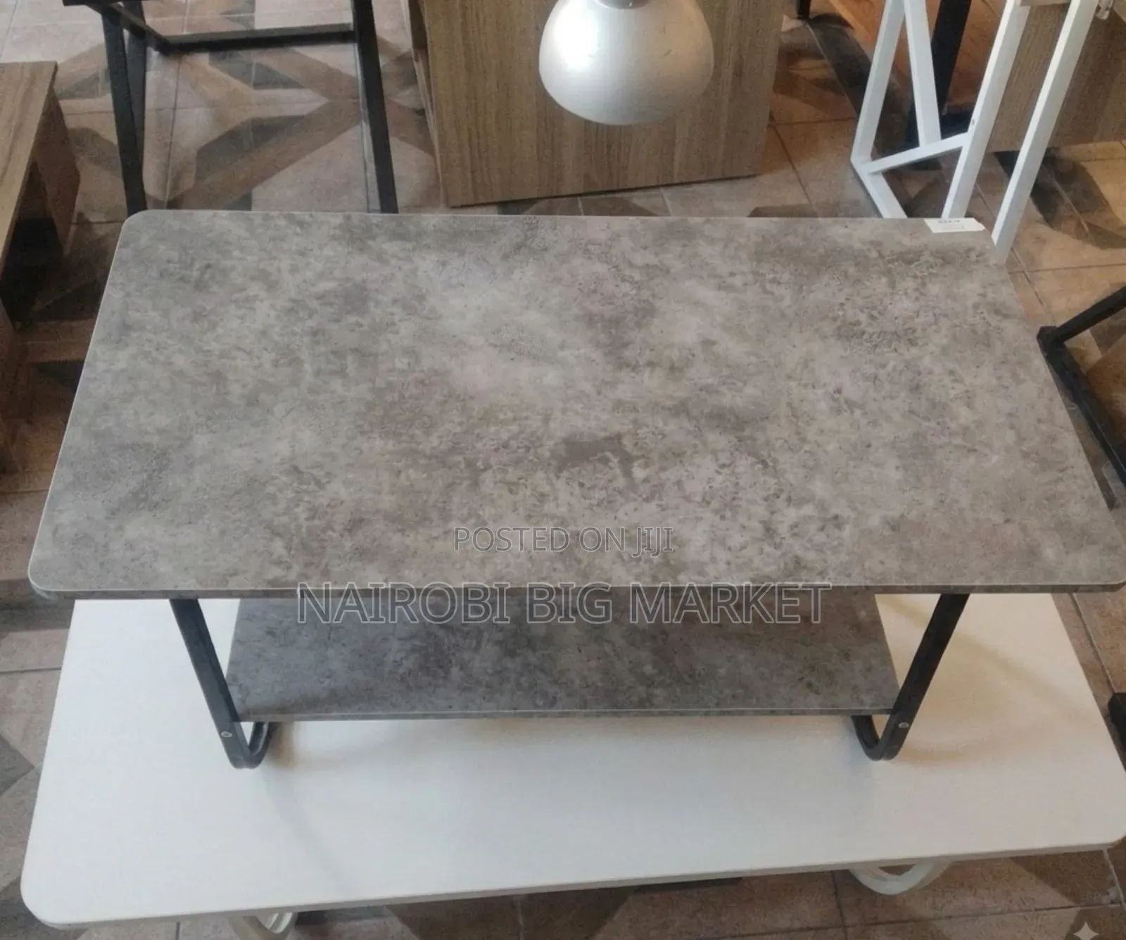 Imported Executive Marble Top Coffee Table