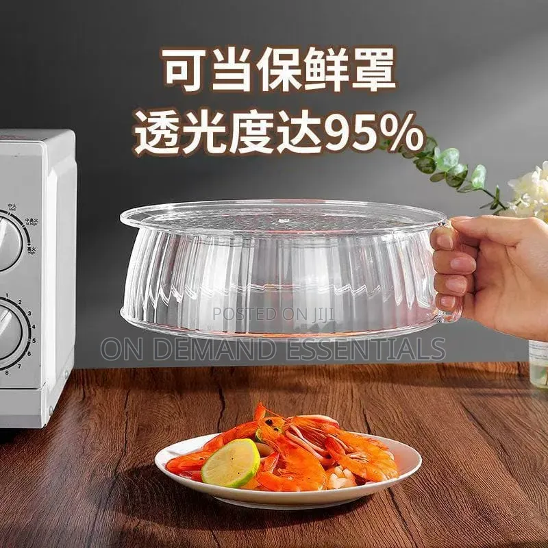 Transparent Multipurpose Stackable Multi-Layer Food Cover
