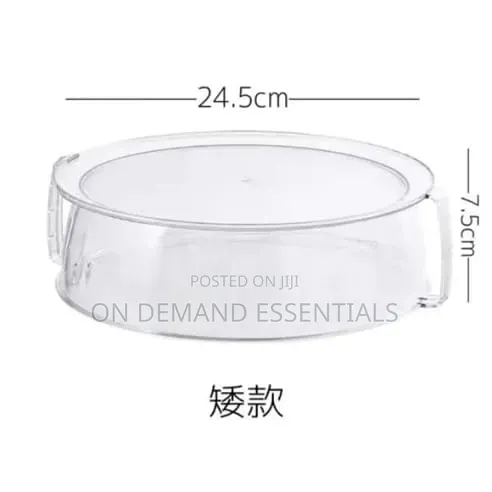 Transparent Multipurpose Stackable Multi-Layer Food Cover