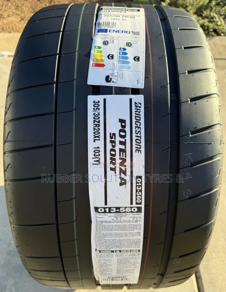 305 /30 R20 Bridgestone Tyres 103y Xl Potenza Sport